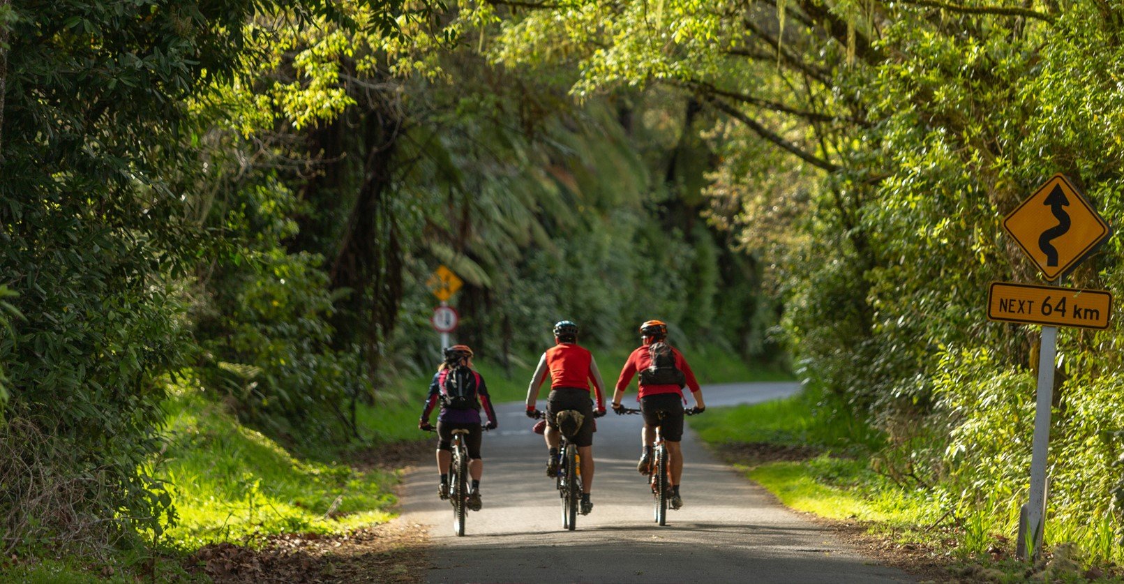 A group of riders heading down the Whanganui River Road, part of the Mountains - Visit Ruapehu.jpg